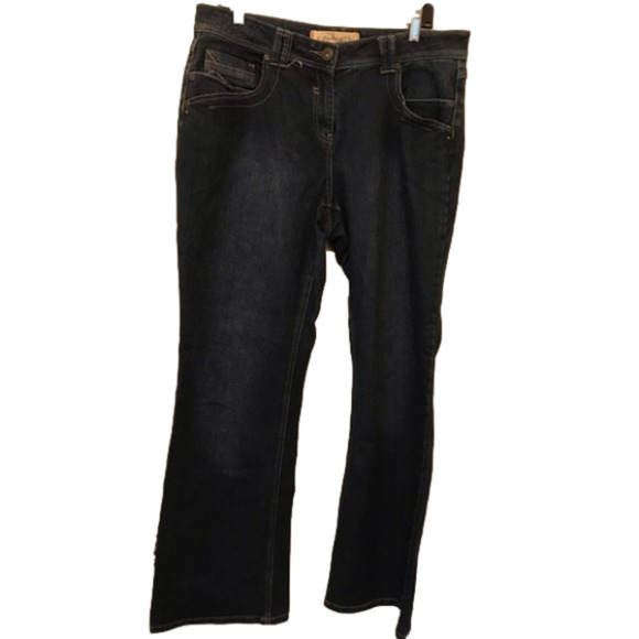 𝅺Contrast denim Jeans size 15 - Picture 1 of 4